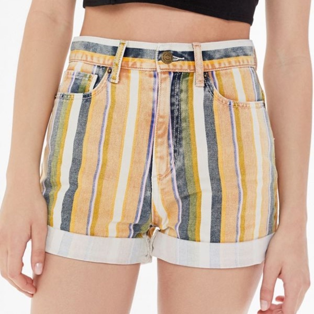 Sold- BDG by Urban Outfitters High-Rise Mom Short - Picture 1 of 7